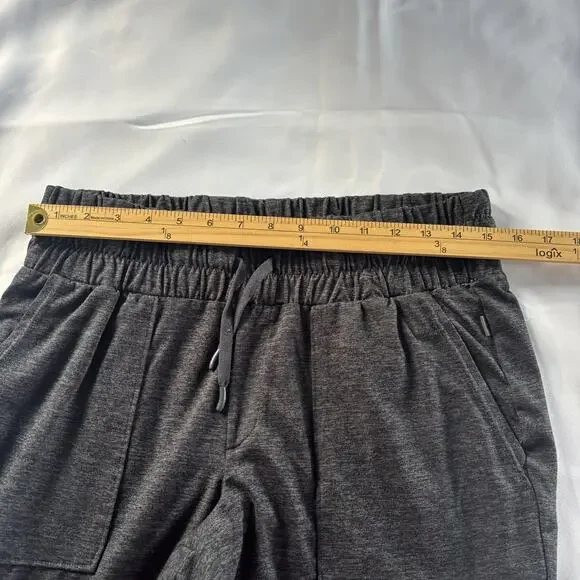 Mondetta Womens Jogger Pants, Sz L, Gray/charcoal, Elastic Waist , Front Pockets - Picture 5 of 10